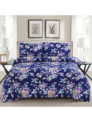 MICR-115 PREMIUM COTTON KING BEDSHEET 3 PCS