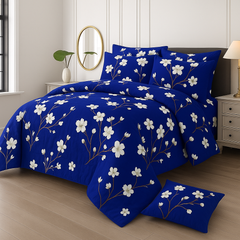 7 Pcs Comforter Set DZ-113 ( light weight filling )