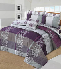 7 Pcs Comforter Set DZ-65 ( light weight filling )