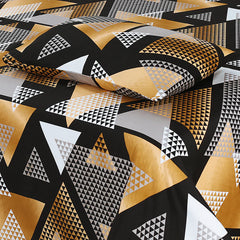 DZ-1047 PREMIUM COTTON KING BEDSHEET 3 PCS