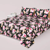 SUNFLOWER PRINTED PURE COTTON BEDSHEET NL-15