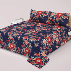 Scompic (Premium) PRINTED PURE COTTON BEDSHEET NL-08