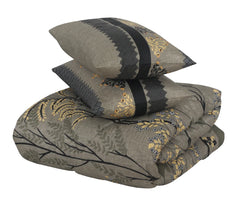 Cement Double Bed 6 pc Winter Razai Set (Heavy Filling) DZ-37