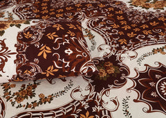 MERON MIRREOR PRINTED PURE COTTON BEDSHEET NL-13