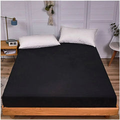WATERPROOF MATTRESS PROTECTOR - BLACK