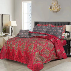 7 Pcs Comforter Set DZ-109 ( light weight filling )