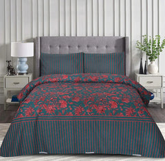 AZIZO COTTON BEDSHEET 3 PCS