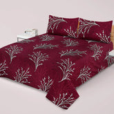 MICR-05 PREMIUM COTTON KING BEDSHEET 3 PCS
