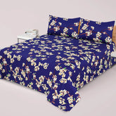 MICR-08 PREMIUM COTTON KING BEDSHEET 3 PCS