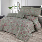 7 Pcs Comforter Set DZ-59 ( light weight filling )