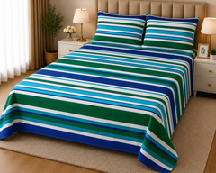 JUKE PREMIUM PURE COTTON KING BEDSHEET 3 PCS