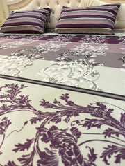 BADAR DZ COTTON KING BEDSHEET 3 PCS