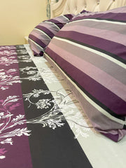 BADAR DZ COTTON KING BEDSHEET 3 PCS