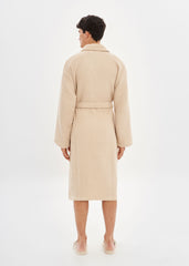 WAFFLE BATHROBE | 100% cotton | waffle desgin for men