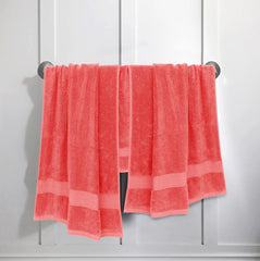 100% COTTON BATH TOWEL FRESH SALMON