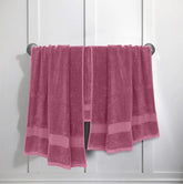 100% COTTON BATH TOWEL BARAQUE ROSE