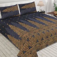 ENIGMATIC COTTON KING BEDSHEET 3 PCS