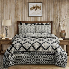 BLACKWO QUILTED SUMMER COMFORTER SET- 7 PCS