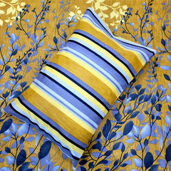 YELLOW TREAT COTTON KING BEDSHEET 3 PCS