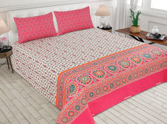 RUBY COTTON KING BEDSHEET 3 PCS