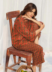 2 Piece – Cotton Digital Print Suit ( Nishat LS61)