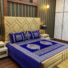 Velvet Bridal Bedsheet Set-4 Pcs Nishat-6598