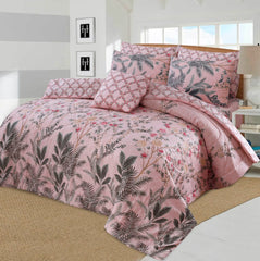 7 Pcs Comforter Set DZ-70 ( light weight filling )