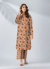 2 Piece – Cotton Digital Print Suit ( Design LS51)