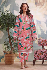 2 Piece – Cotton Digital Print Suit ( Nishat LS73)