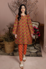 2 Piece – Cotton Digital Print Suit ( Design LS55)