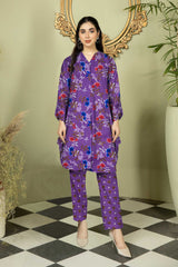 2 Piece – Cotton Digital Print Suit ( Nishat LS63)