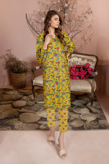 2 Piece – Cotton Digital Print Suit ( Nishat LS67)