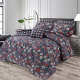 7 Pcs Comforter Set DZ-69 ( light weight filling )