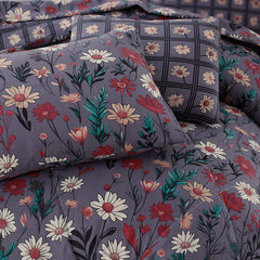 7 Pcs Comforter Set DZ-69 ( light weight filling )