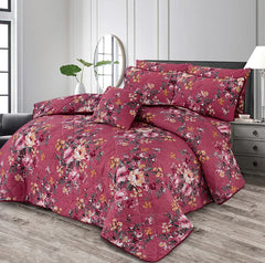 7 Pcs Comforter Set DZ-51 ( light weight filling )