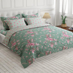 7 Pcs Comforter Set DZ-85 ( light weight filling )