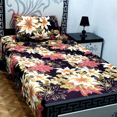 4-PCS SINGLE (PAIR) BEDSHEET-0248