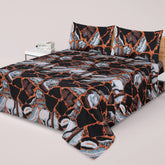 GEOMETRIC 2 PREMIUM COTTON KING BEDSHEET 3 PCS