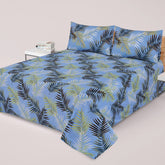SKY LEAF PREMIUM COTTON KING BEDSHEET 3 PCS