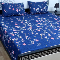 LUMINO - PREMIUM COTTON KING BEDSHEET 3 PCS