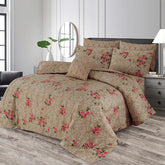 7 Pcs Comforter Set DZ-74 ( light weight filling )