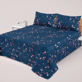 MIDNIGHT OSIS COTTON KING BEDSHEET 3 PCS