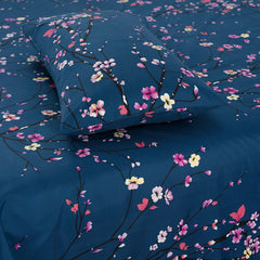 MIDNIGHT OSIS COTTON KING BEDSHEET 3 PCS