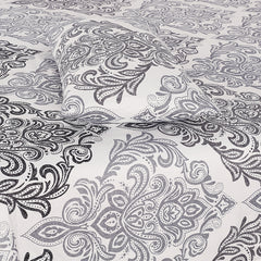 DZ-X16 PANEL PREMIUM COTTON KING BEDSHEET 3 PCS