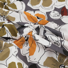 FLOR PANEL PREMIUM COTTON KING BEDSHEET 3 PCS