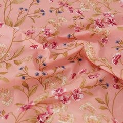 PINK PREMIUM COTTON KING BEDSHEET 3 PCS