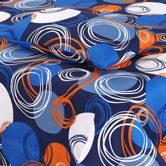 DZ-1041 PREMIUM COTTON KING BEDSHEET 3 PCS