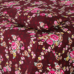 DZ-1042 PREMIUM COTTON KING BEDSHEET 3 PCS