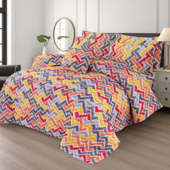 7 Pcs Comforter Set DZ-88 ( light weight filling )