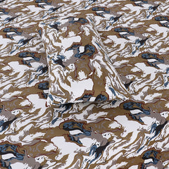 EGGO PREMIUM COTTON KING BEDSHEET 3 PCS